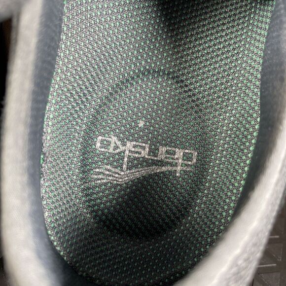 Dansko Womens Sz 8 /38 Elaine Sneakers Shoes Black Suede Lace Up Slip Resistant - Picture 7 of 10